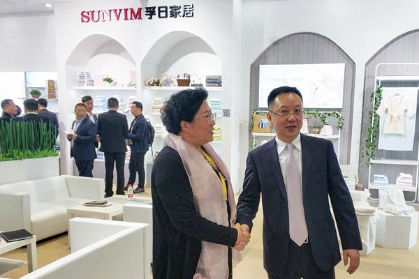 AG庄闲家居清新亮相上海家纺展